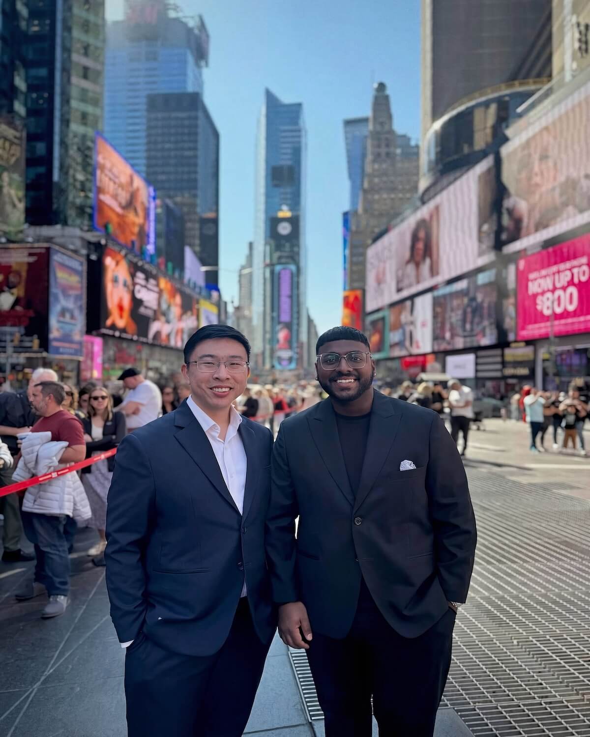 Clarence and David, founders of JCDC Ventures